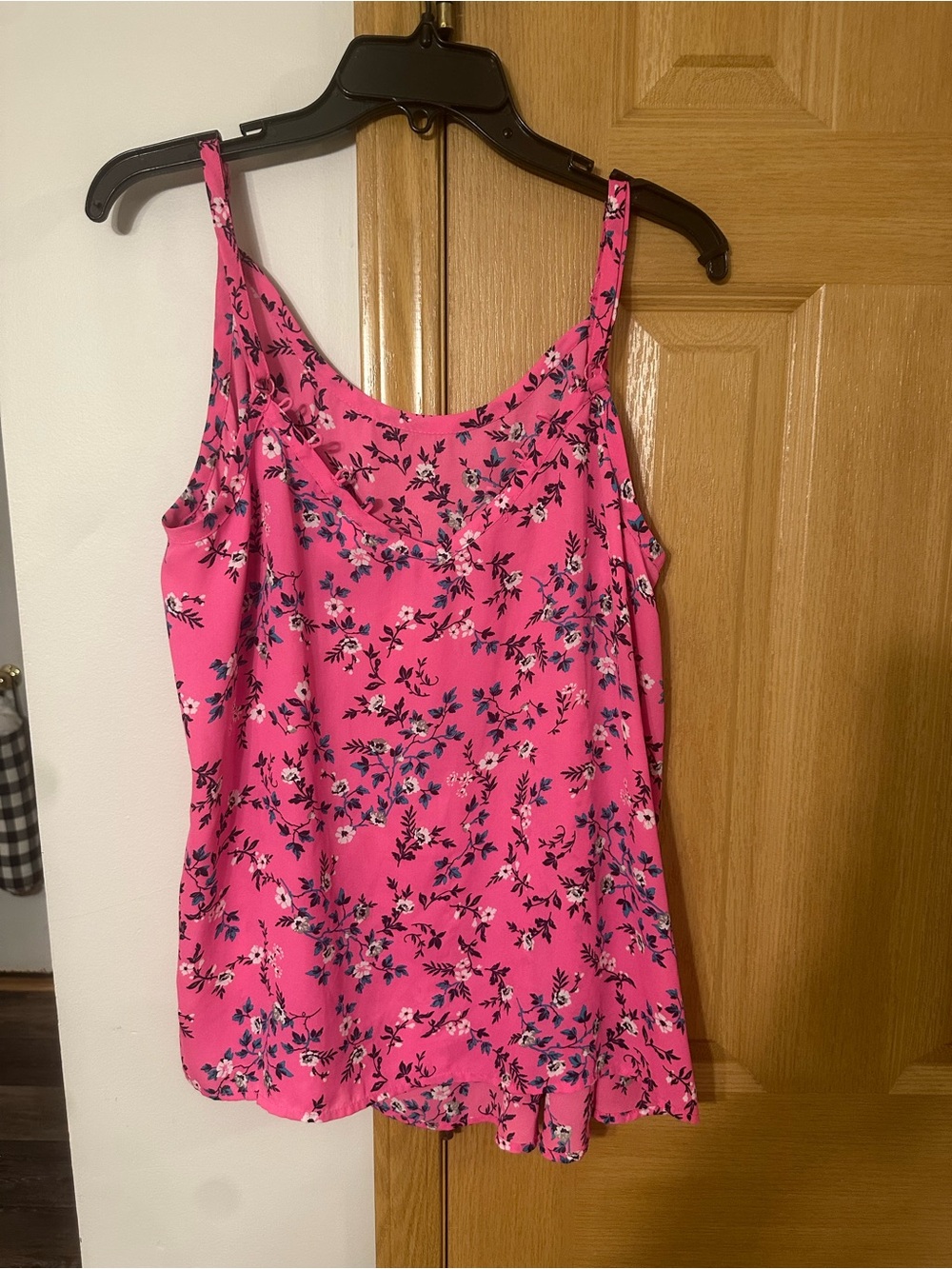torrid Hot Pink Floral Spaghetti Strap Camisole